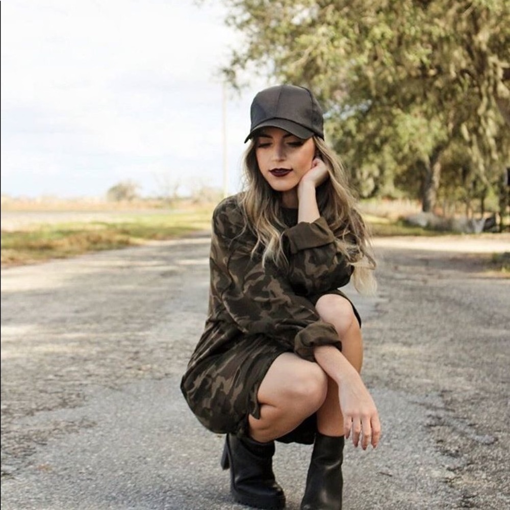 15% OFF 2+✨ satin baseball cap hat black - Picture 3 of 3